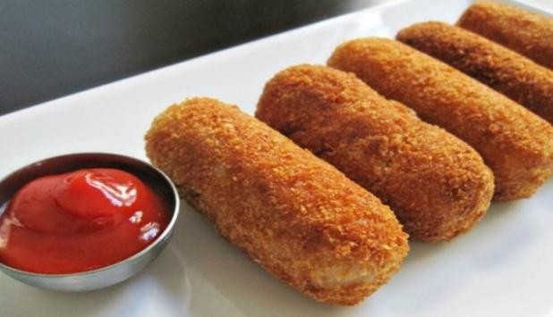 Croquetas de Yuca Gratinadas