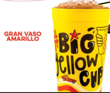Gran Vaso Amarillo
