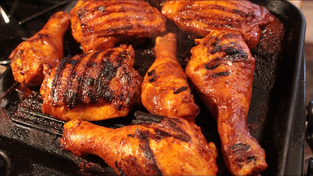 1/2 Pollo Norteño Adobado + 1/2 Lt de te