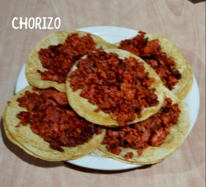 Tacos de Chorizo