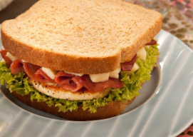 Sándwich con Arrachera