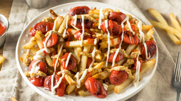 Salchipapas