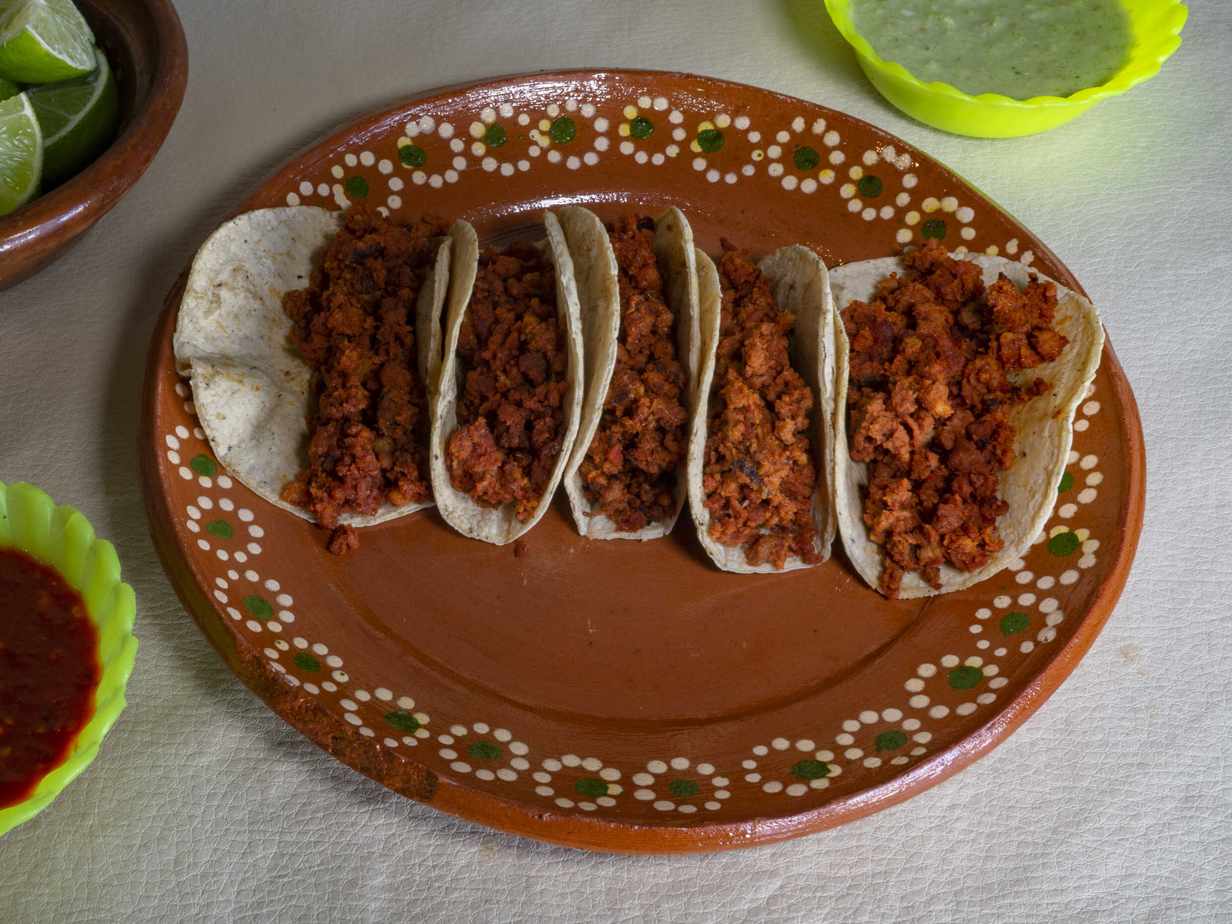Tacos de Chorizo