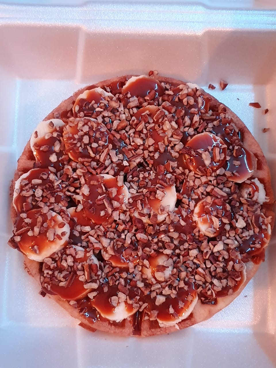 Waffle de Plátano