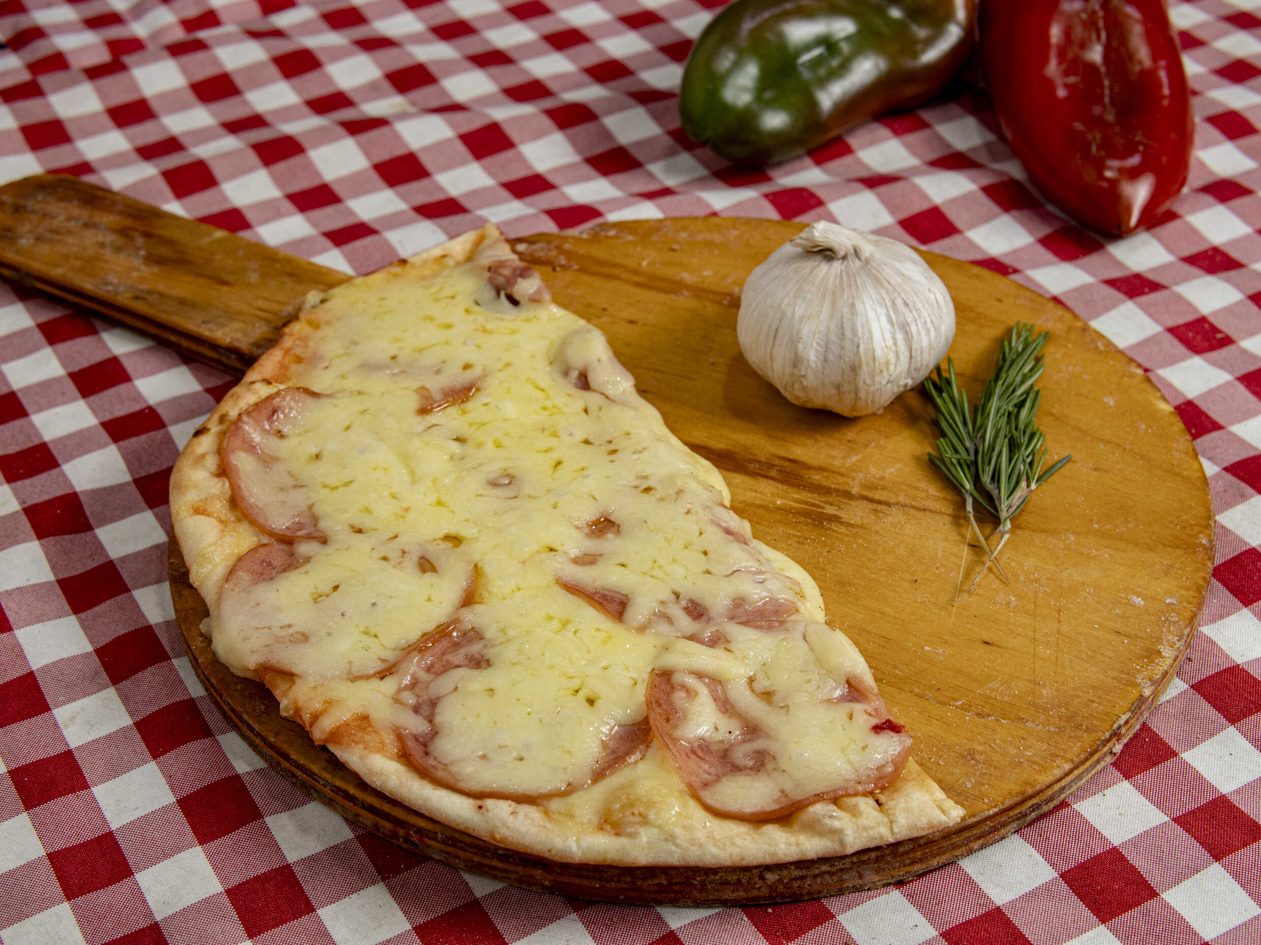Pizza Salami Porción