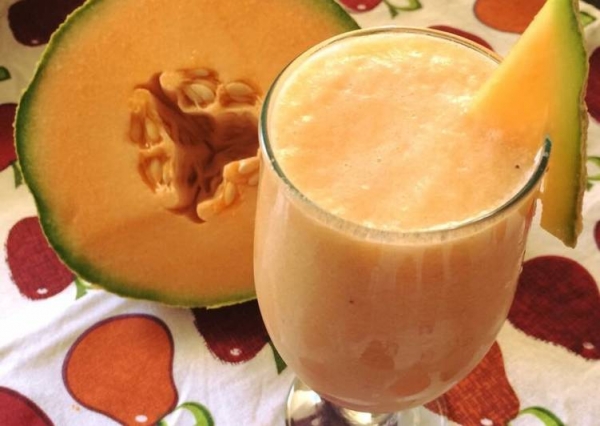 Smoothie de Melón en Leche