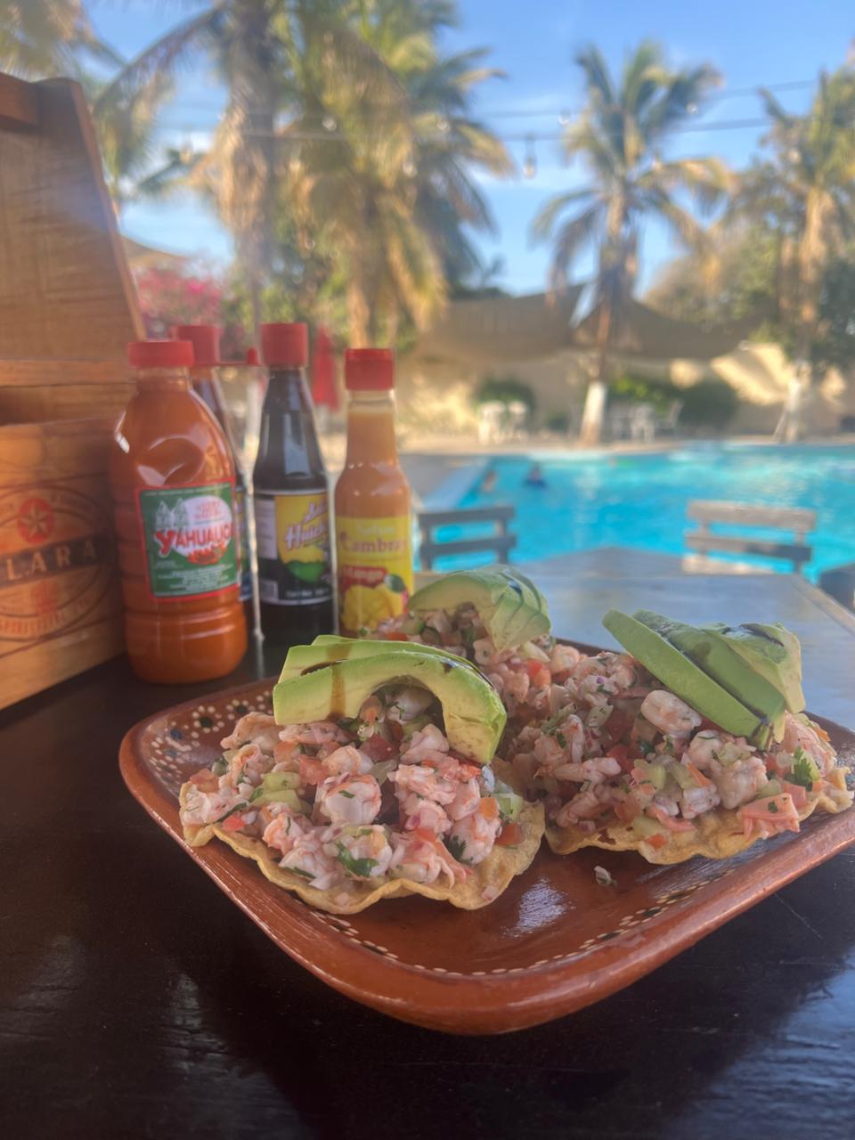 Tostada de Camarón