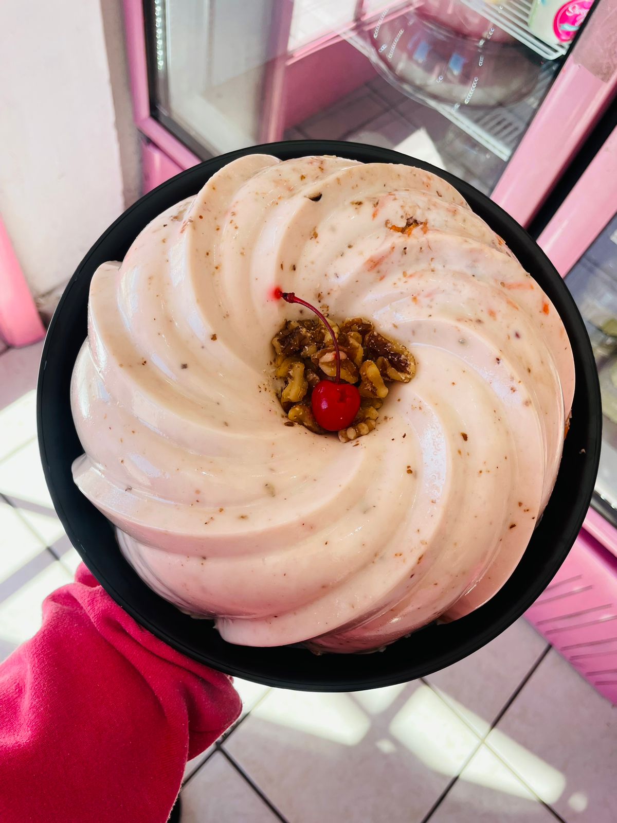 Gelatina Grande de Piña, Zanahoria y Nuez