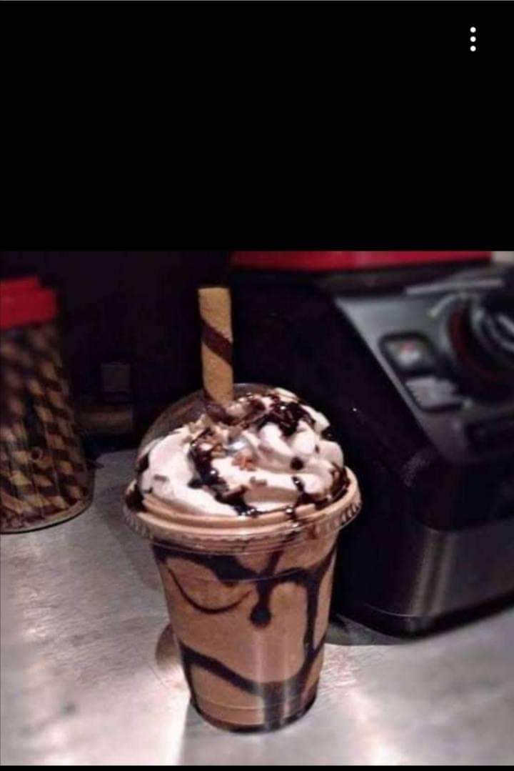 Frappe de moca.