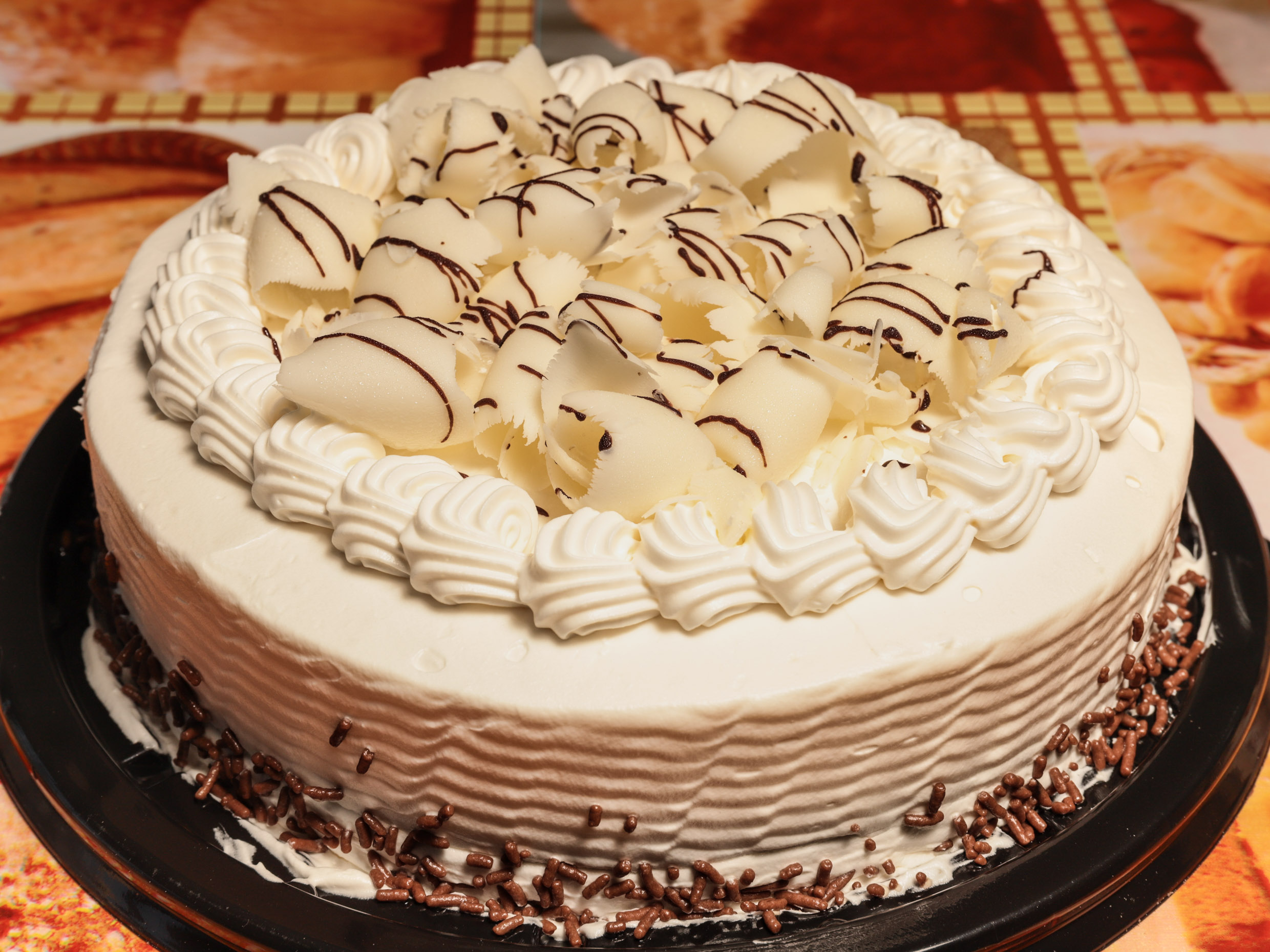 Pastel  de Vainilla