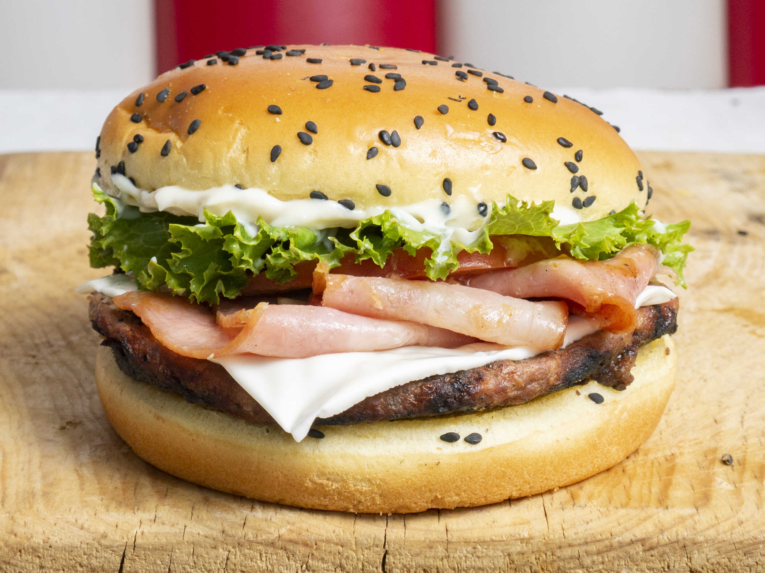 Hamburguesa Philadelphia Sencilla