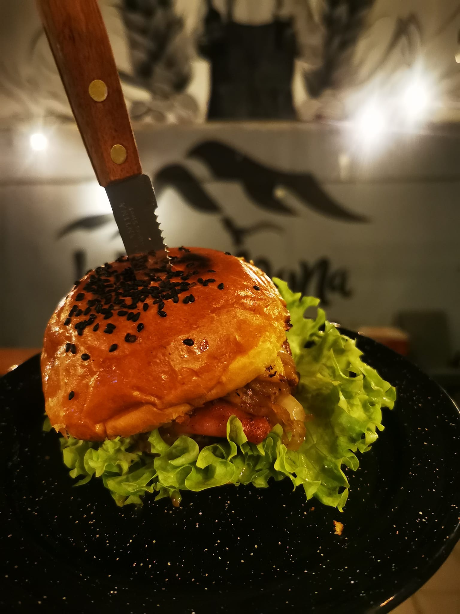 Burger bbq