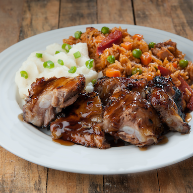 Bourbon Ribs Combo (200g)