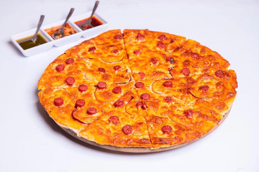 Pizza Chorizo Español 30 Cm de Diámetro