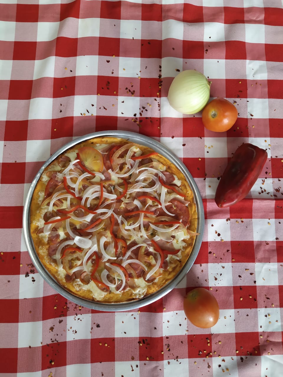 Pizza Romana 8 Porciones