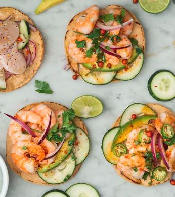 Tostada Ceviche de Pescado