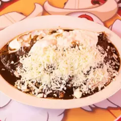 Orden Completa de Enchiladas + Un Caldo solo