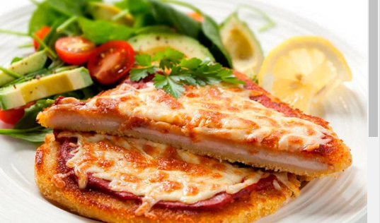 Milanesa de Pollo Napolitana