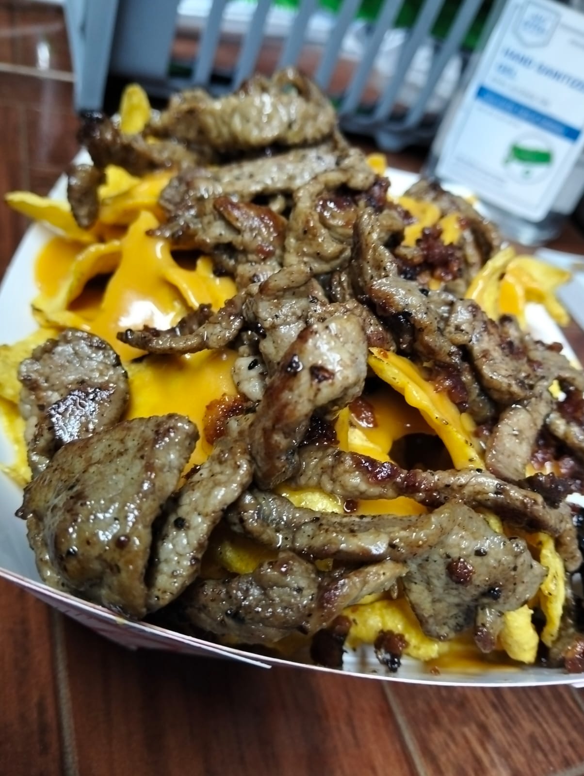 Nachos con Carne