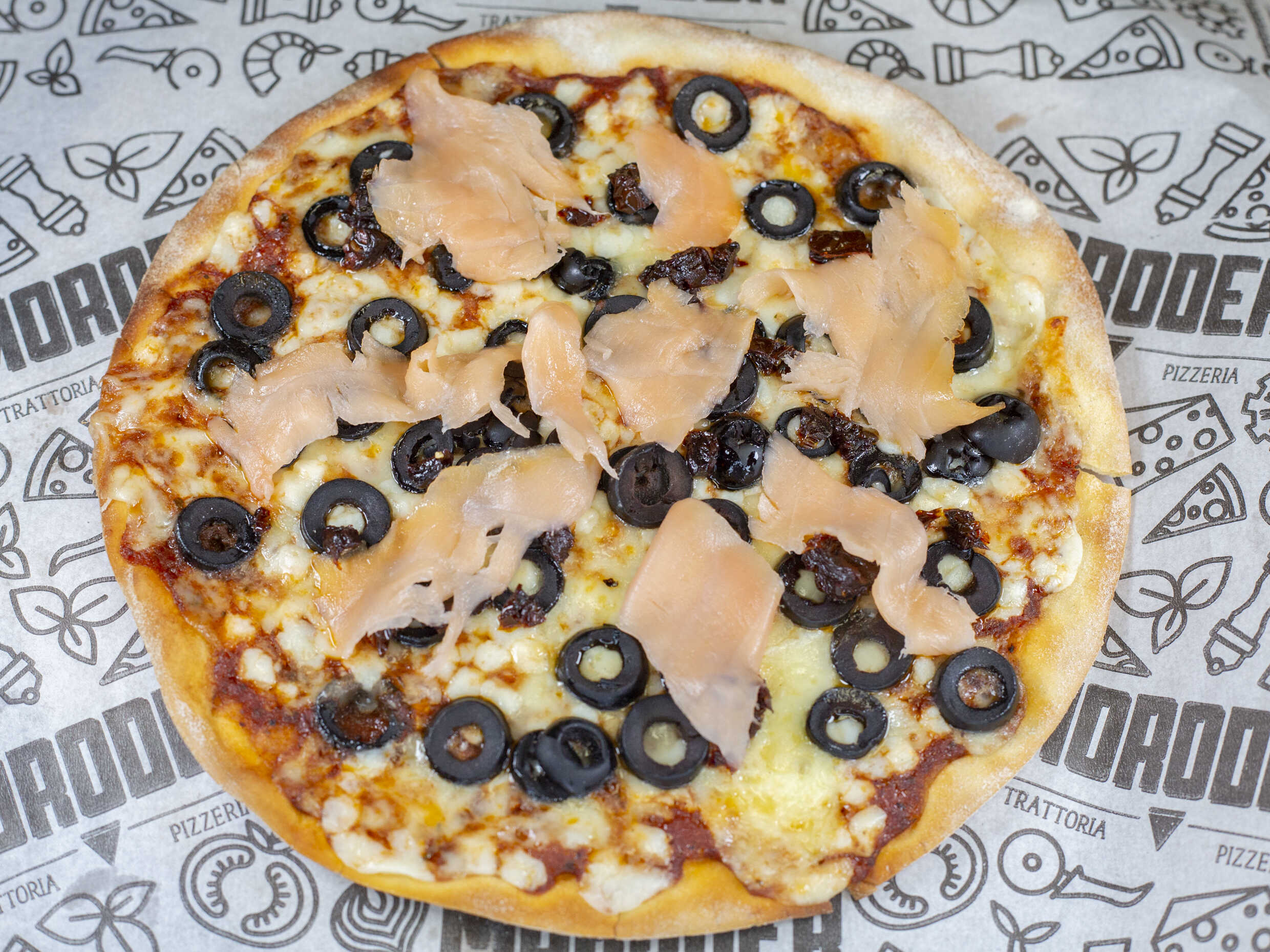 Pizza Salmón