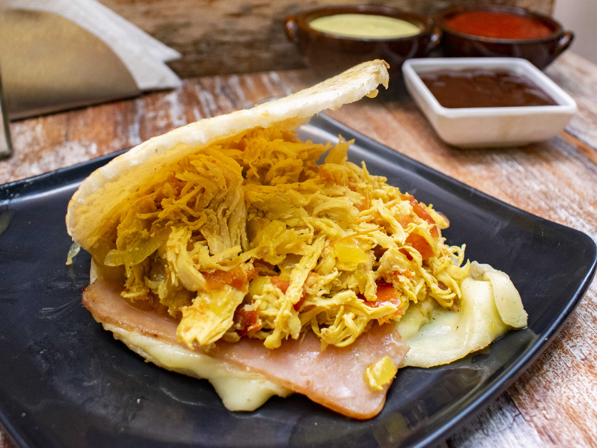 Arepa Pollerita
