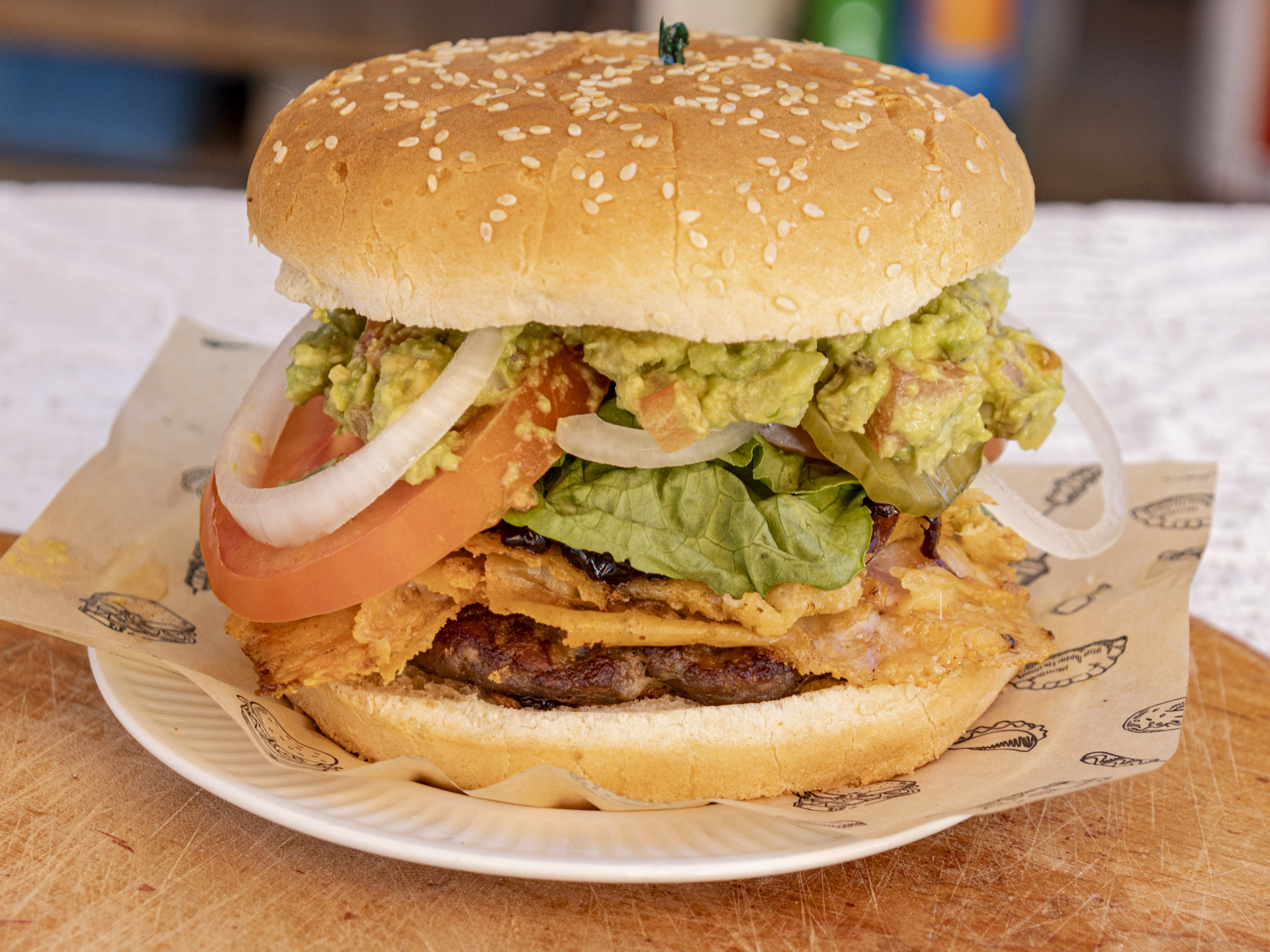 Combo Hamburguesa Pit Bull
