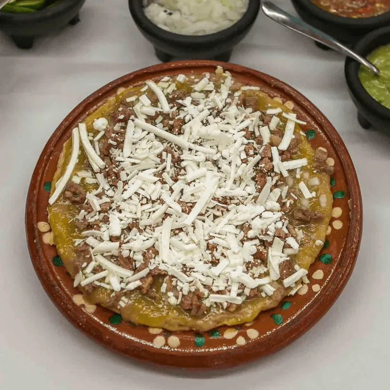 Sope con Bistec