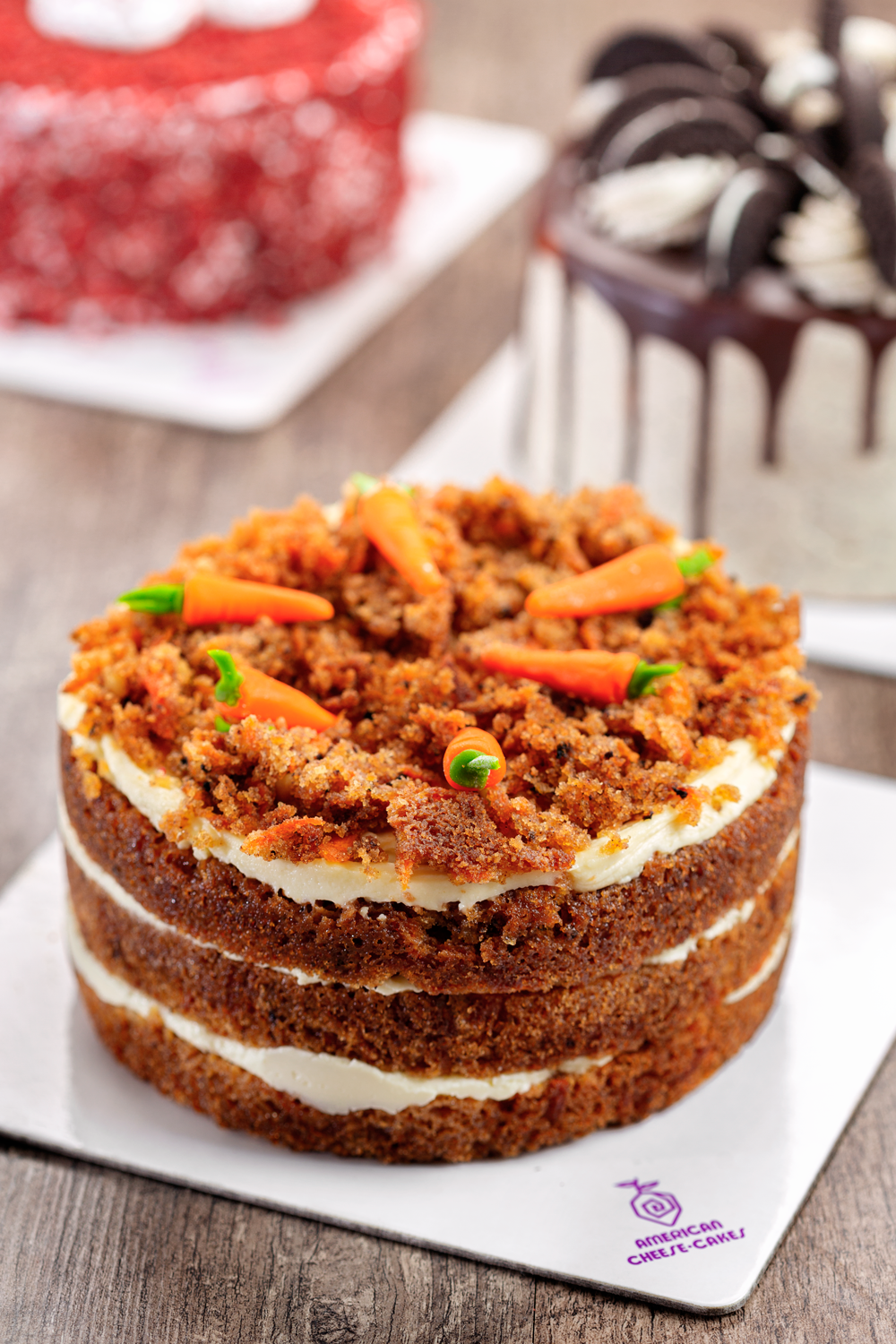 Torta de Zanahoria  8 Porciones