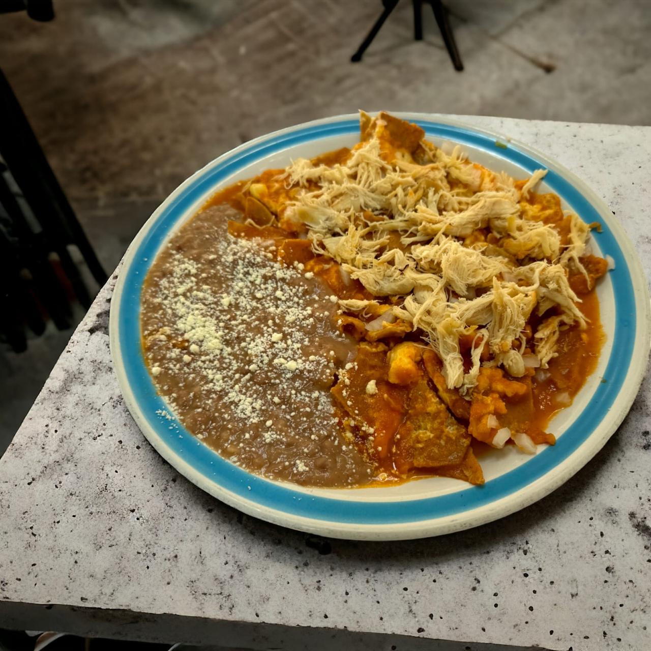 Chilaquiles rojos