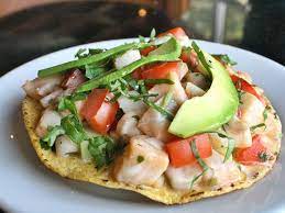 Tostada Ceviche De Pescado