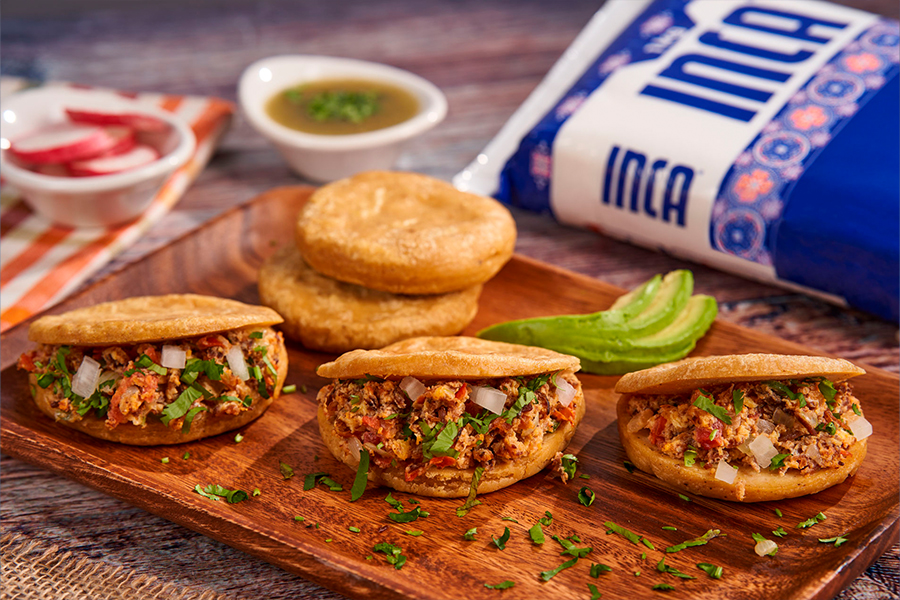 Gordita de picadillo.