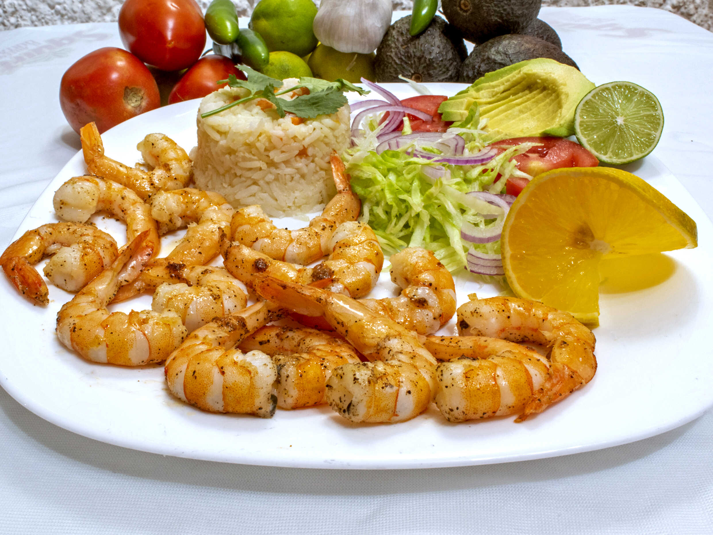 Camarones A La Mantequilla
