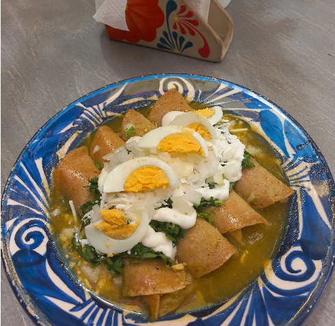 Enchiladas estilo la chona