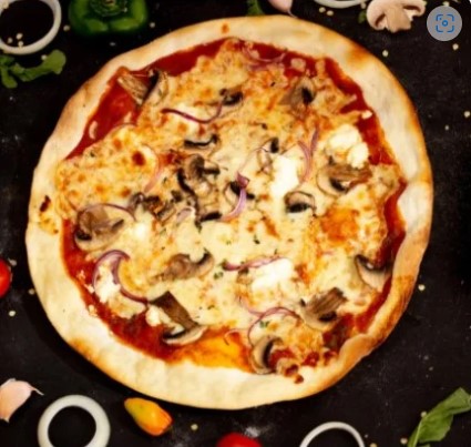 Pizza Pollo Hawaiana