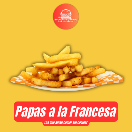 Papas a la Francesa 250g con cubierta de sal