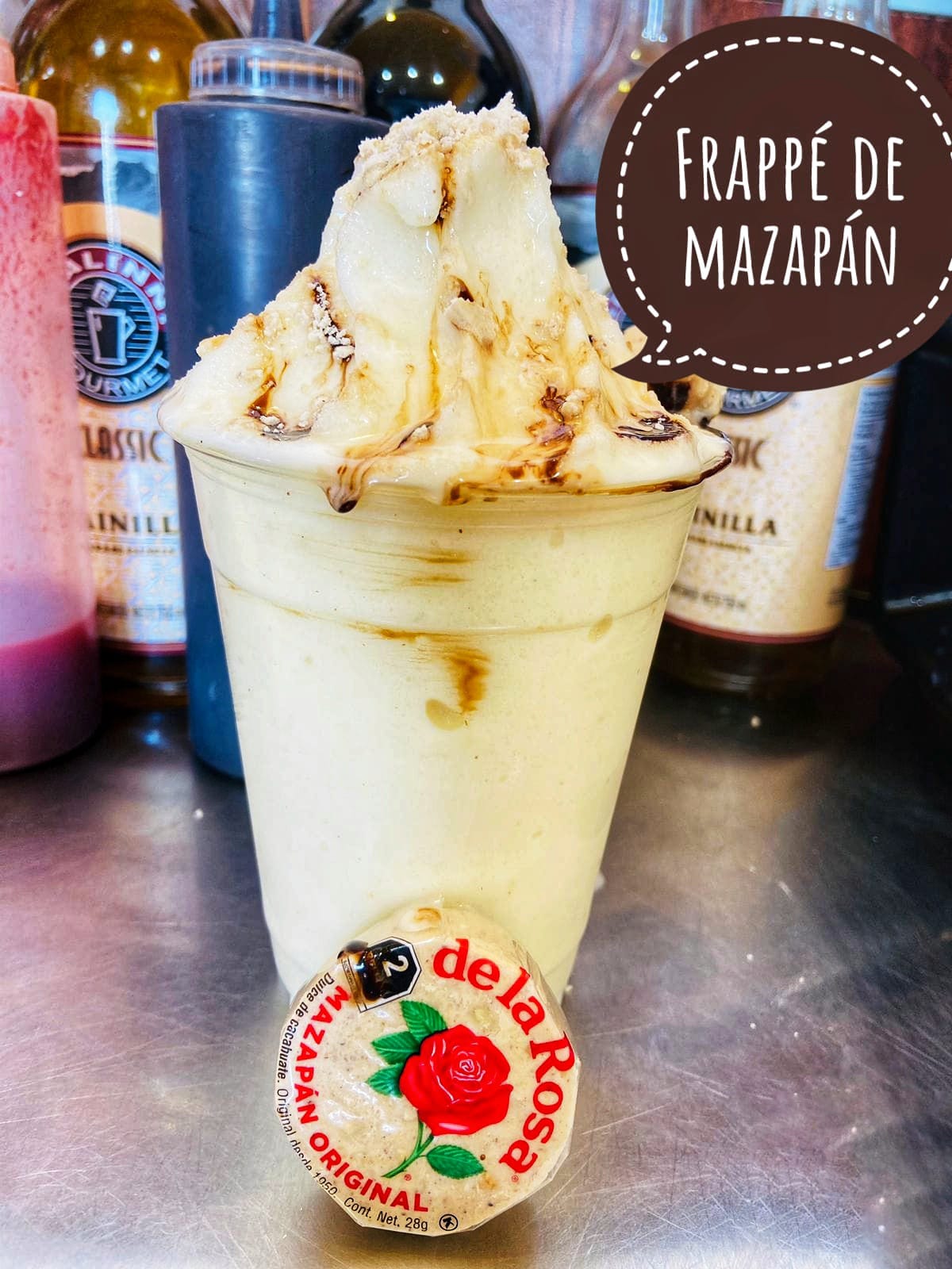Latte Mazapán