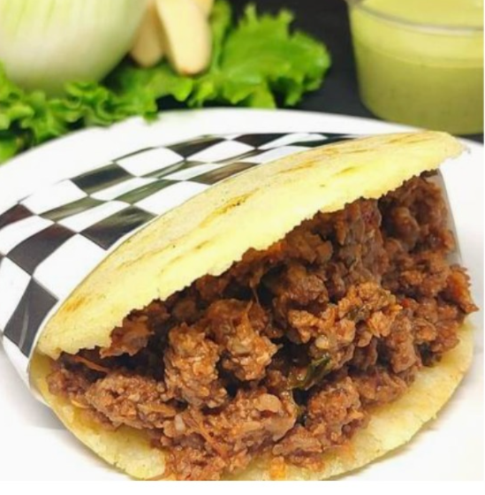 Arepa de Carne Molida