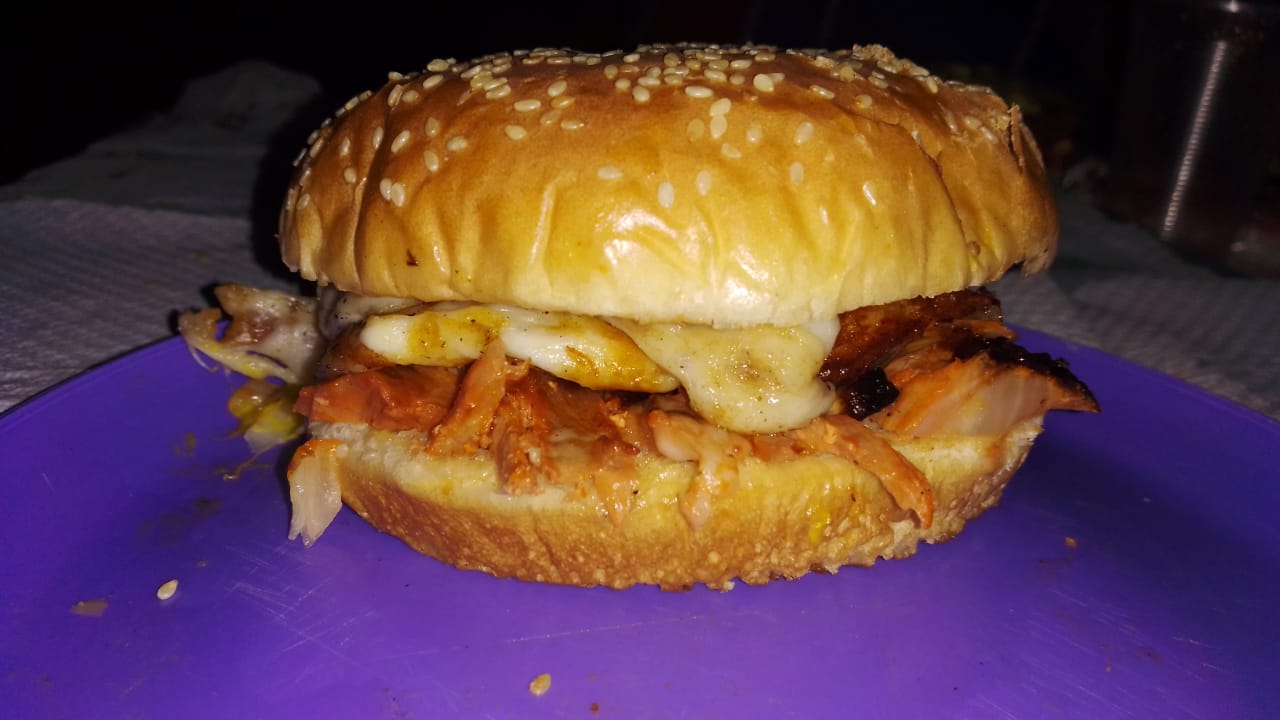 Hamburguesa al pastor