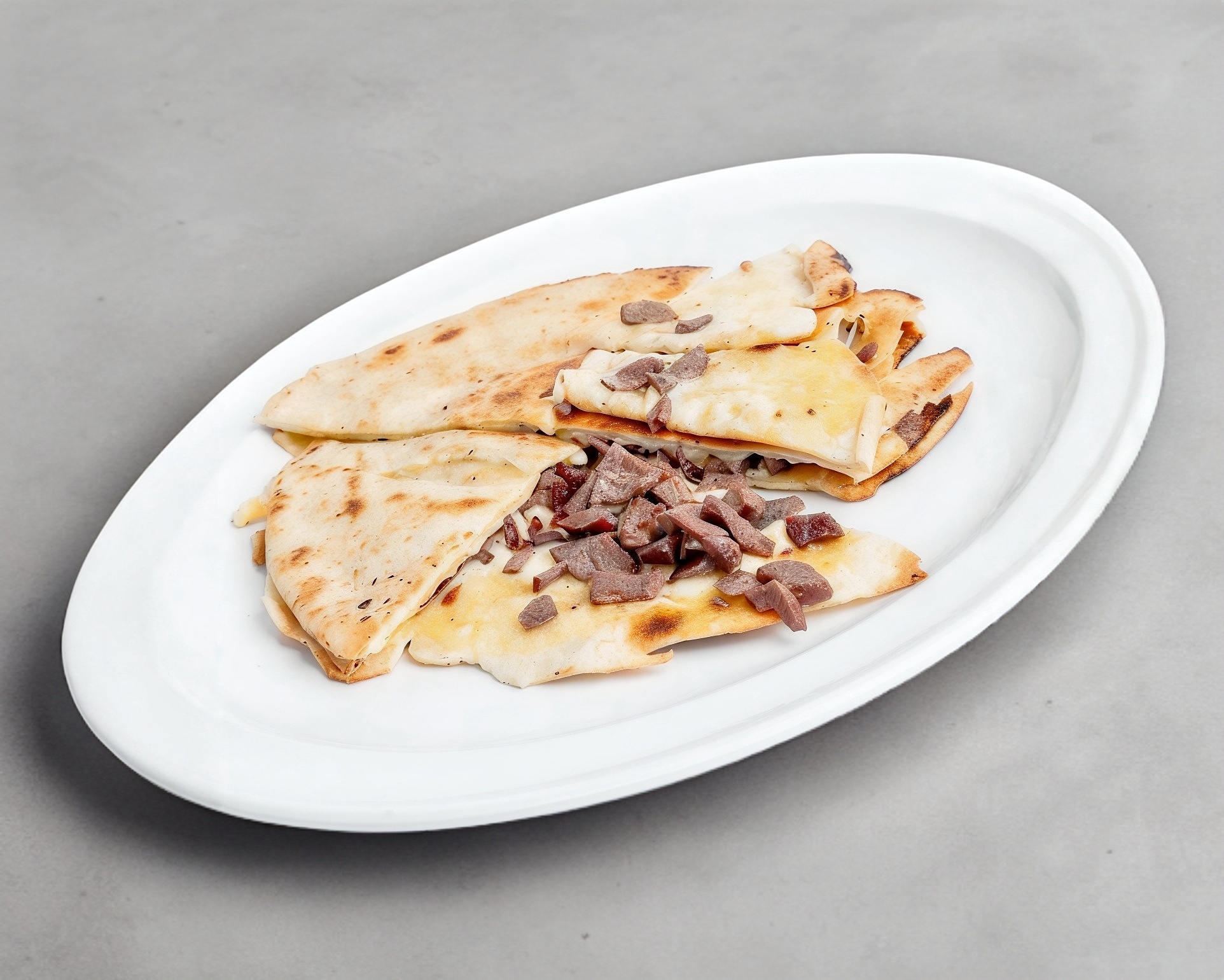 PAN ARABE CON CECINA   (1)pza 250grs