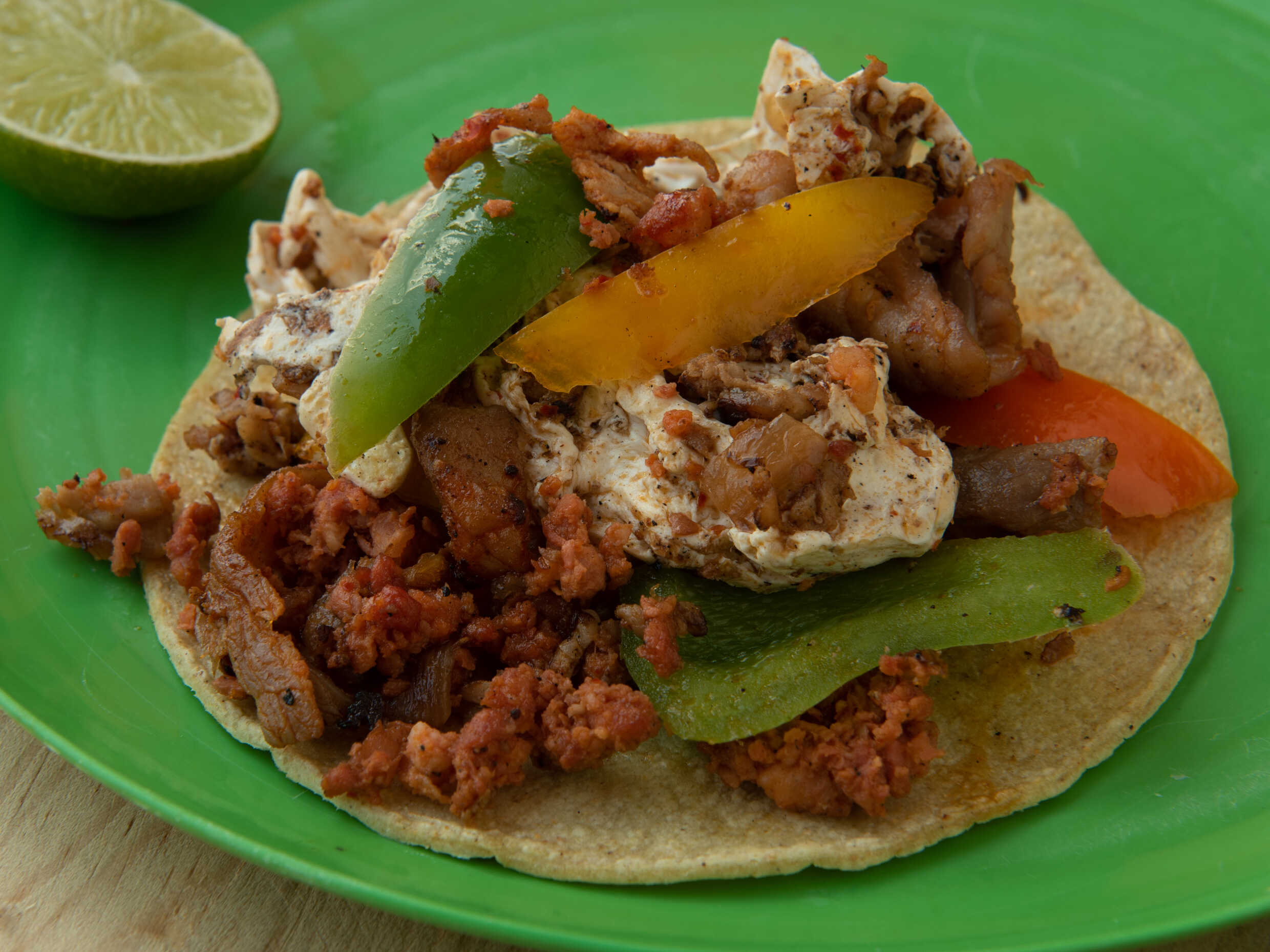 Taco de Alambre