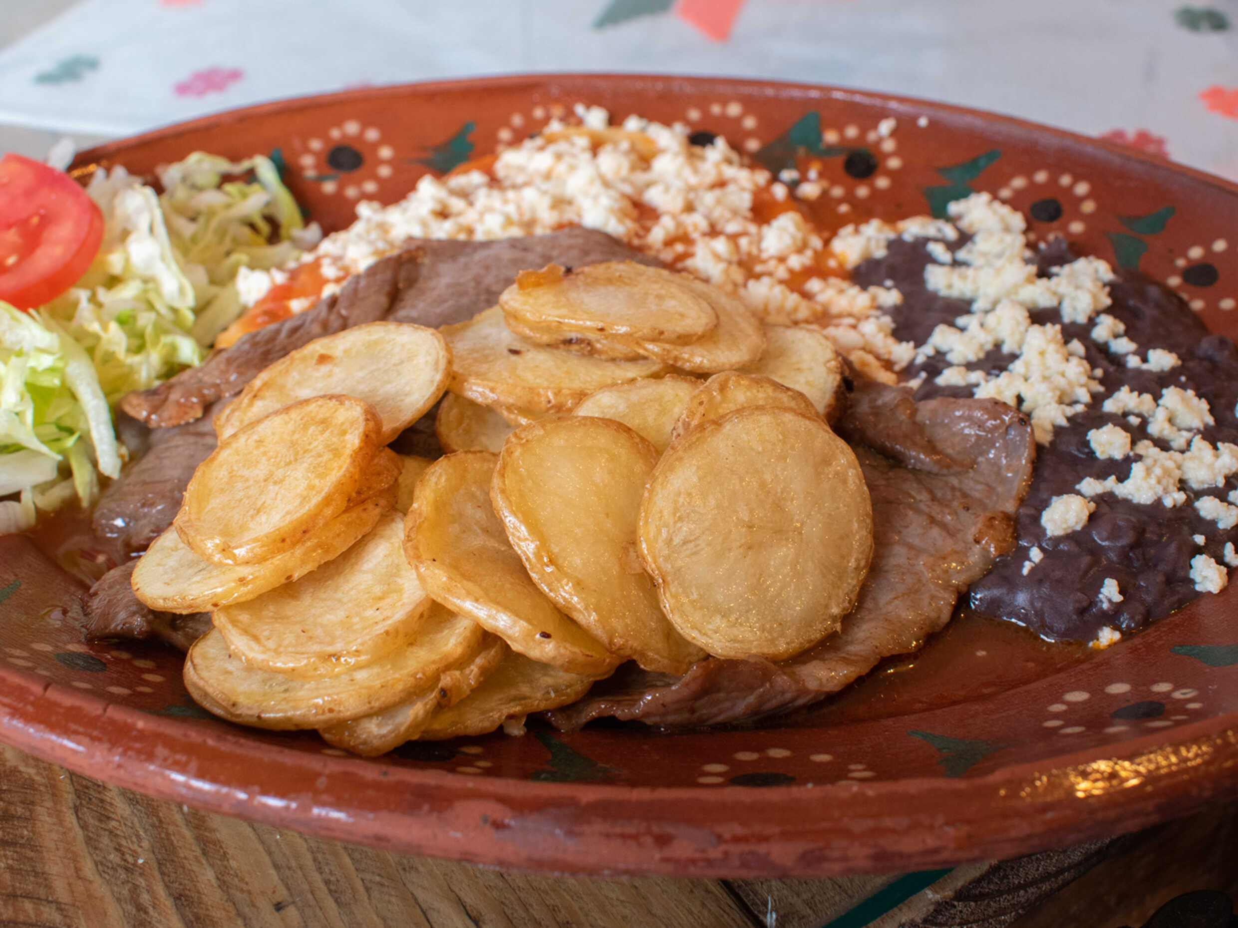 Enchiladas Huastecas con Cecina (4pz)