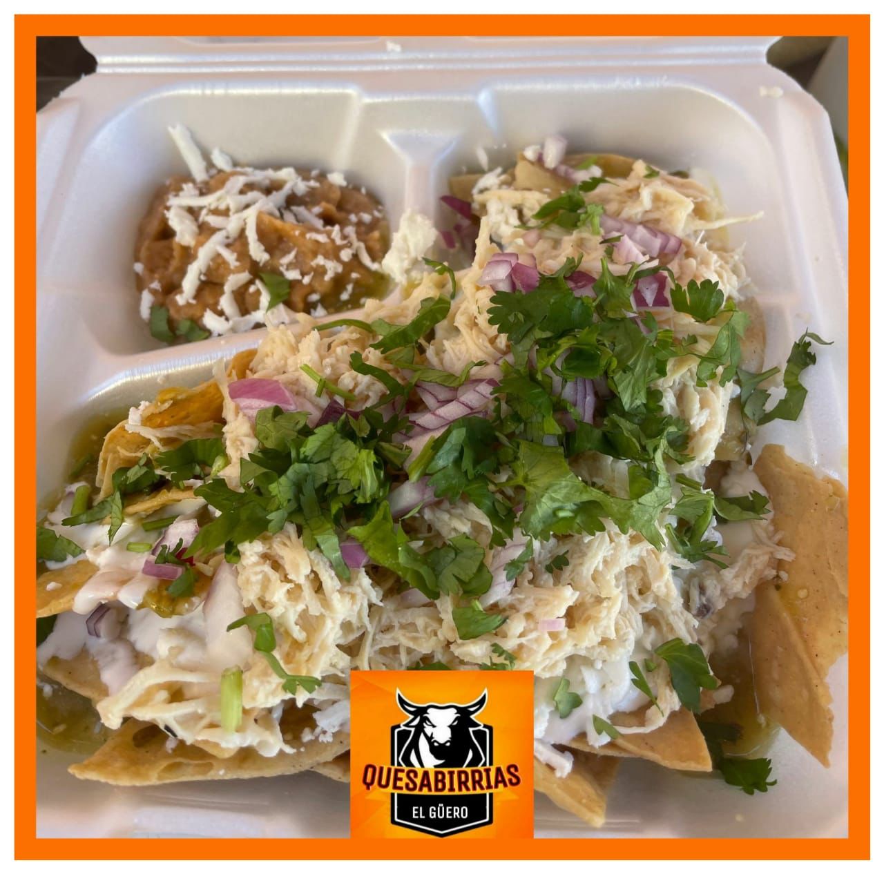 Chilaquiles con pollo