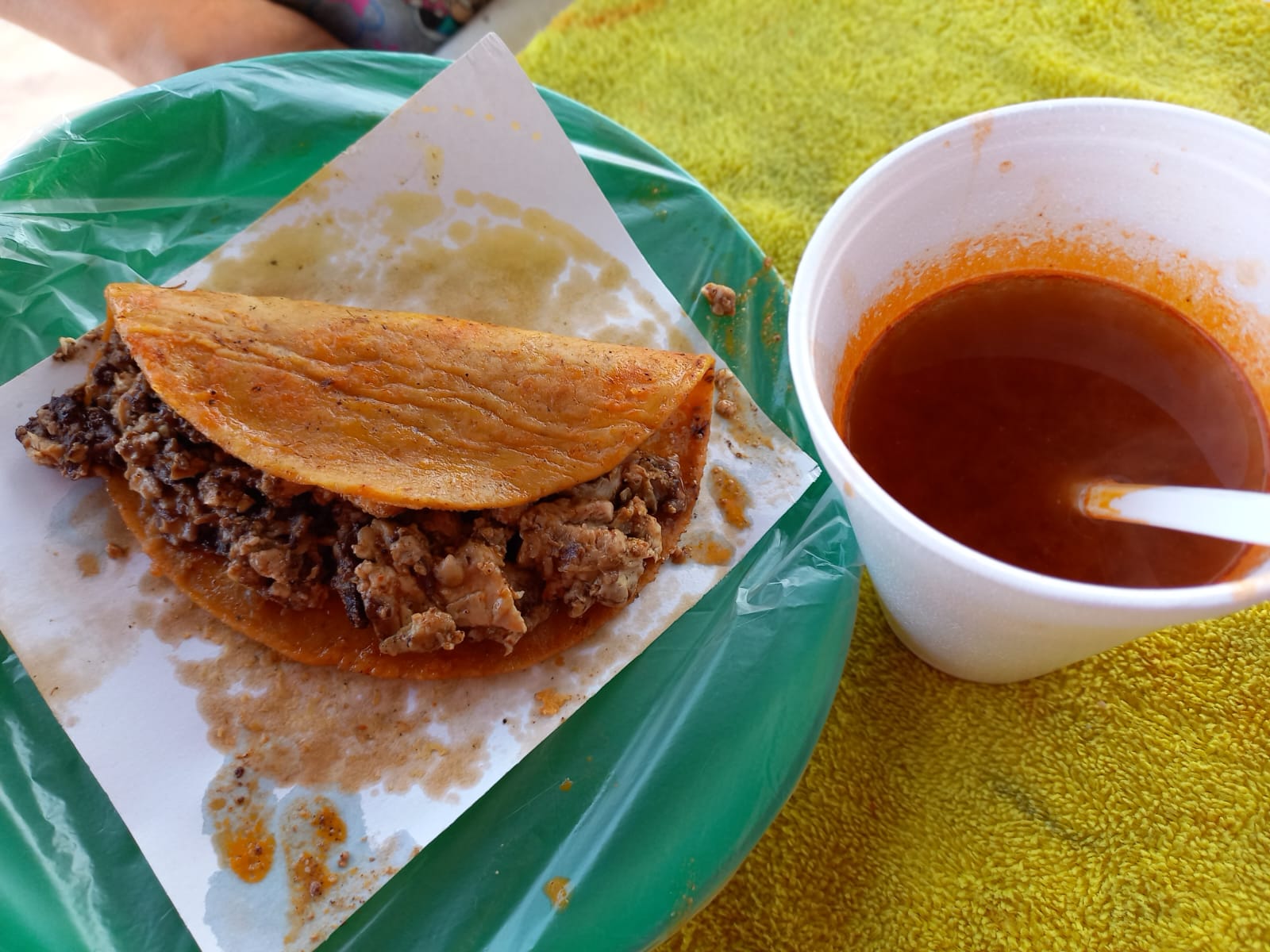Taco de sesos