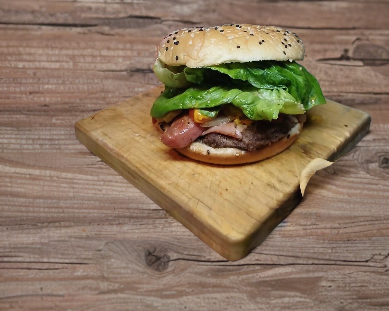 Hamburguesa con Doritos