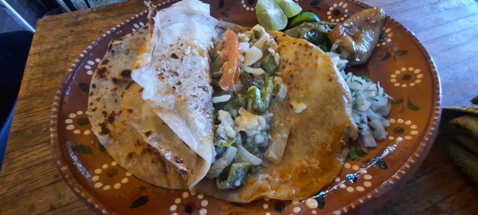Rajas con queso