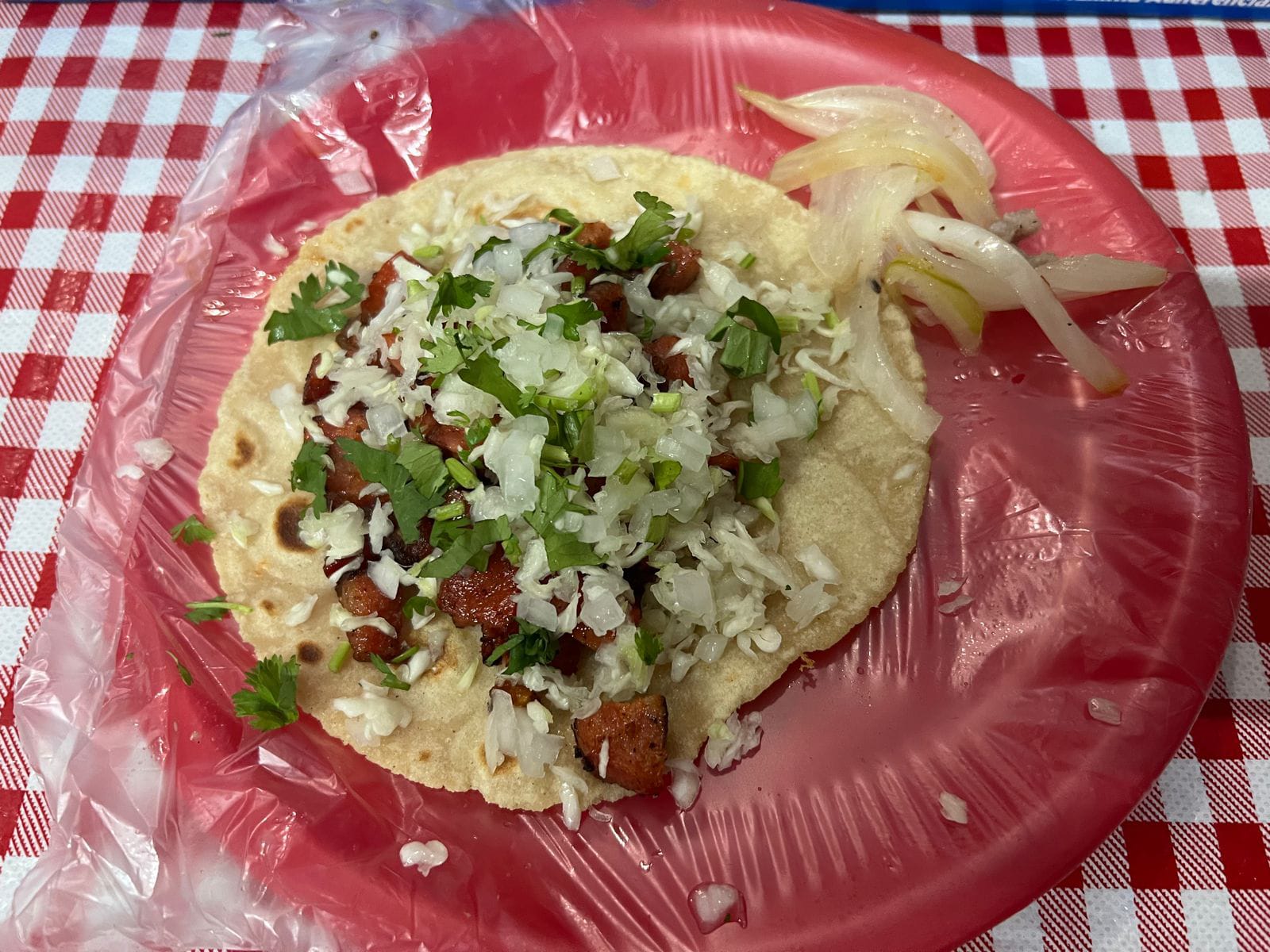 Taco Chorizo
