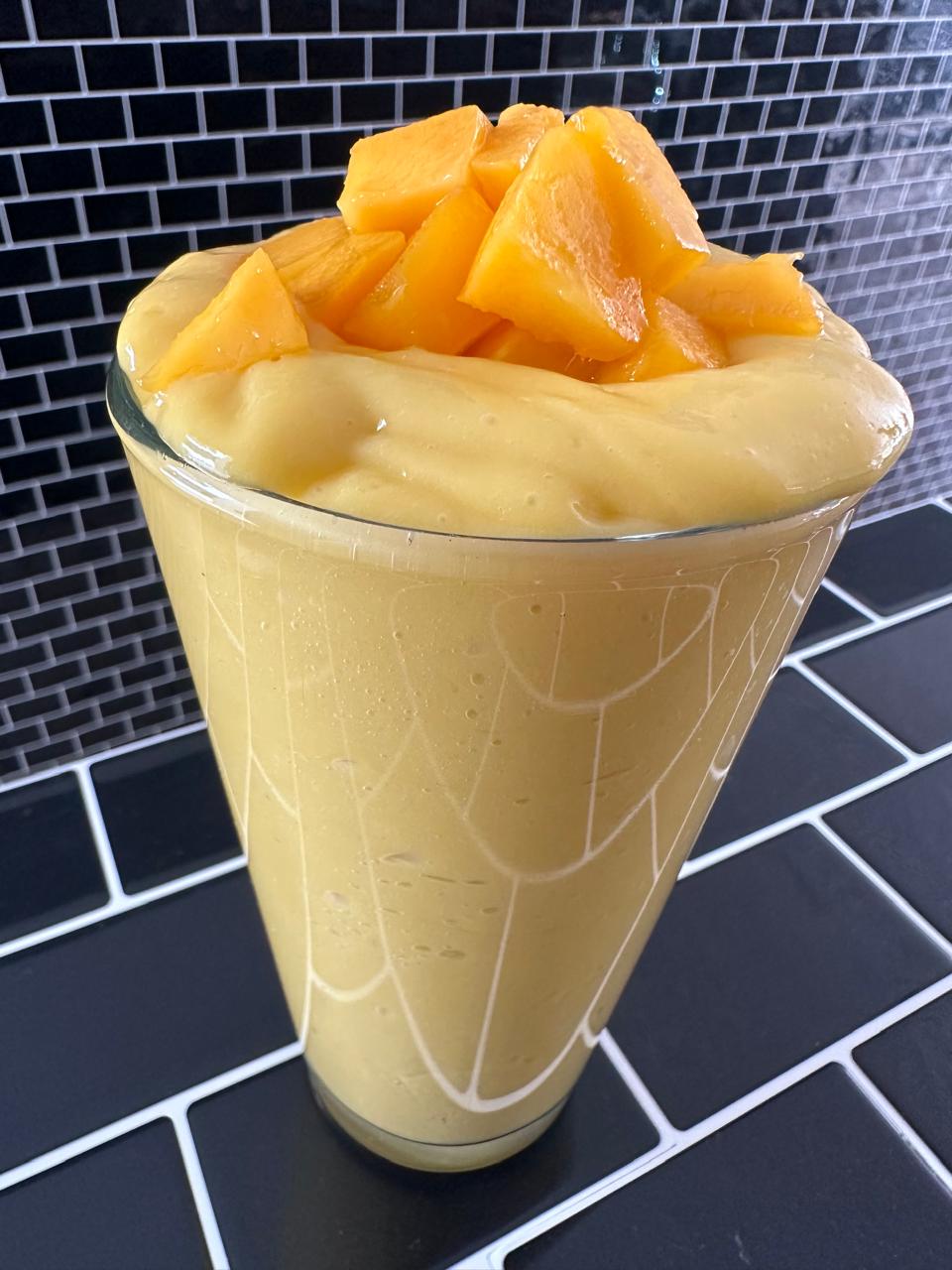 Licuado de Mango Base Leche