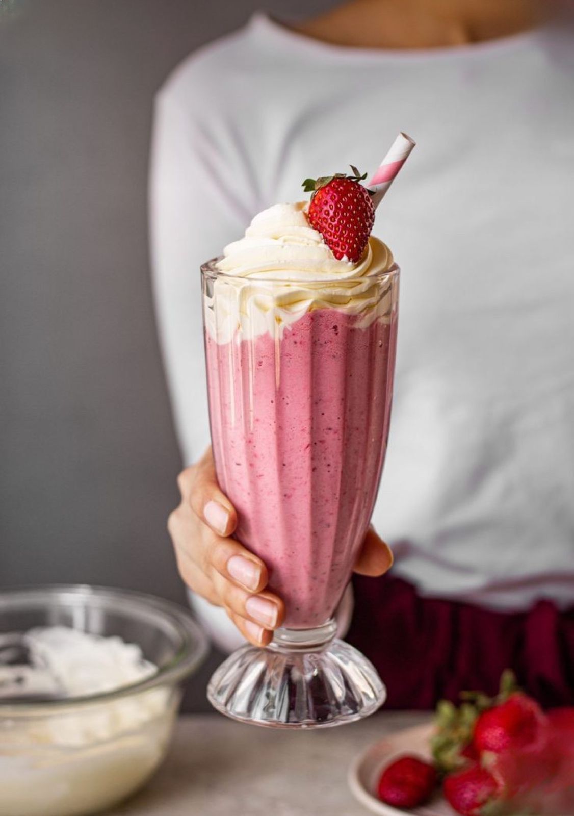 Fresas molidas