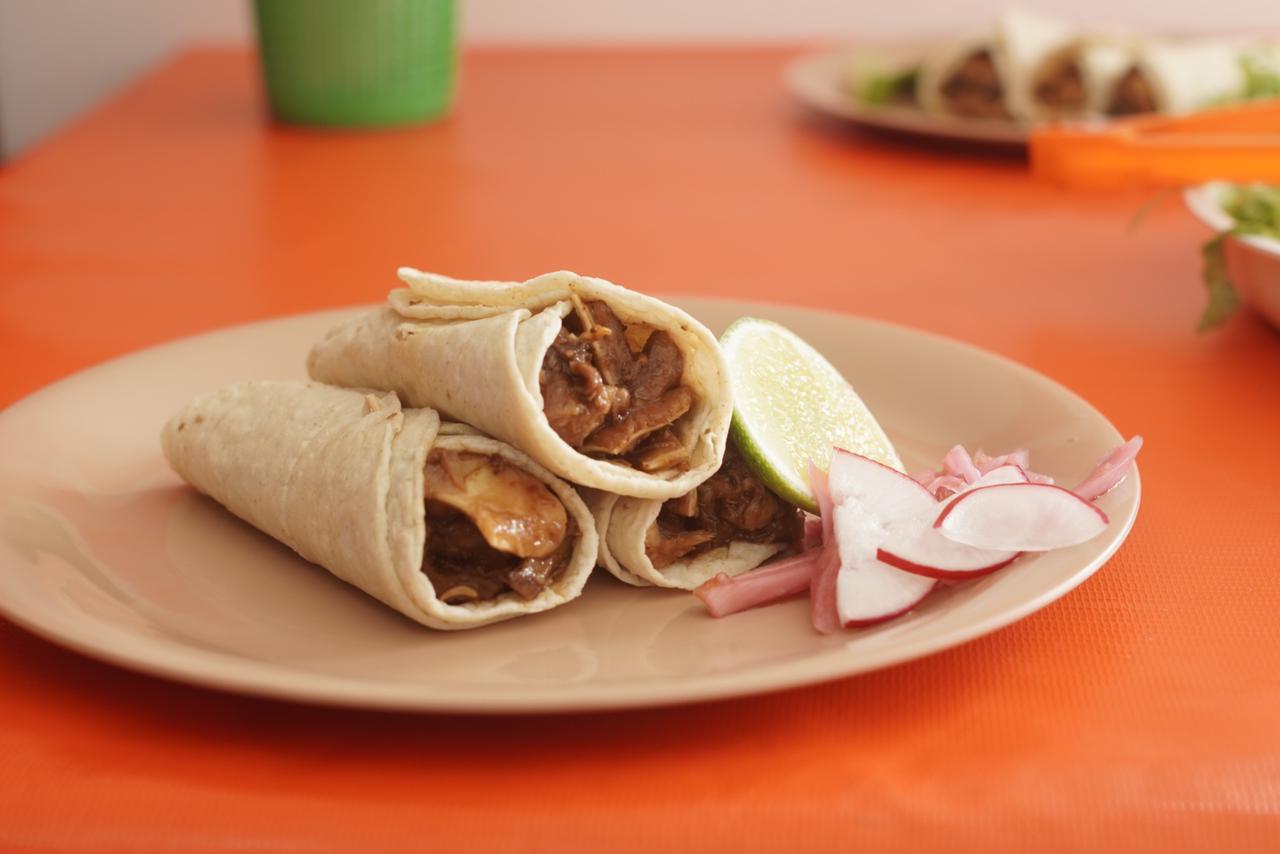 Taco de Maciza con Oreja