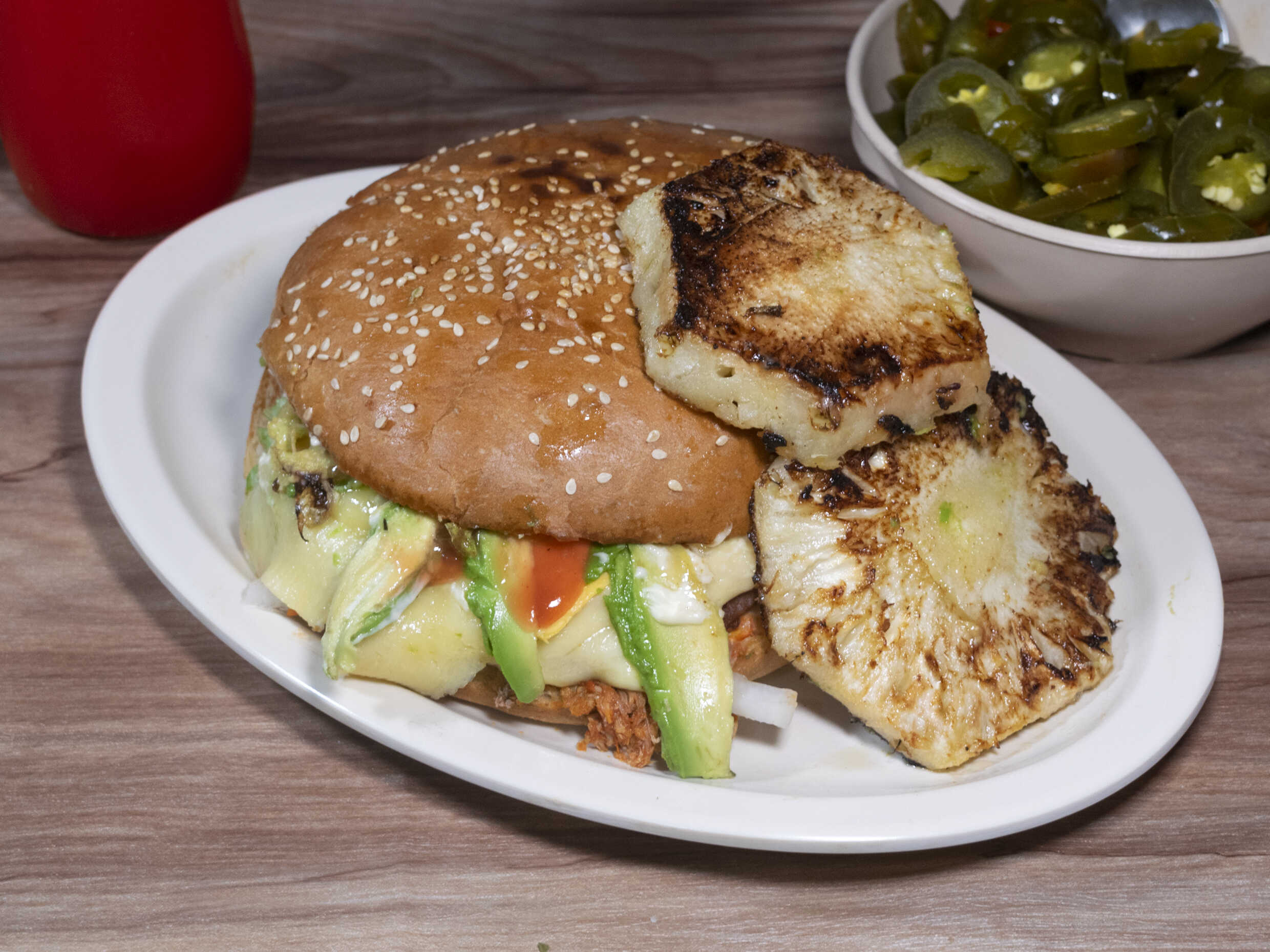 Hamburguesa tropical
